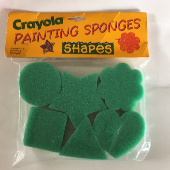 Crayola Other - Crayola Painting Sponges shapes
